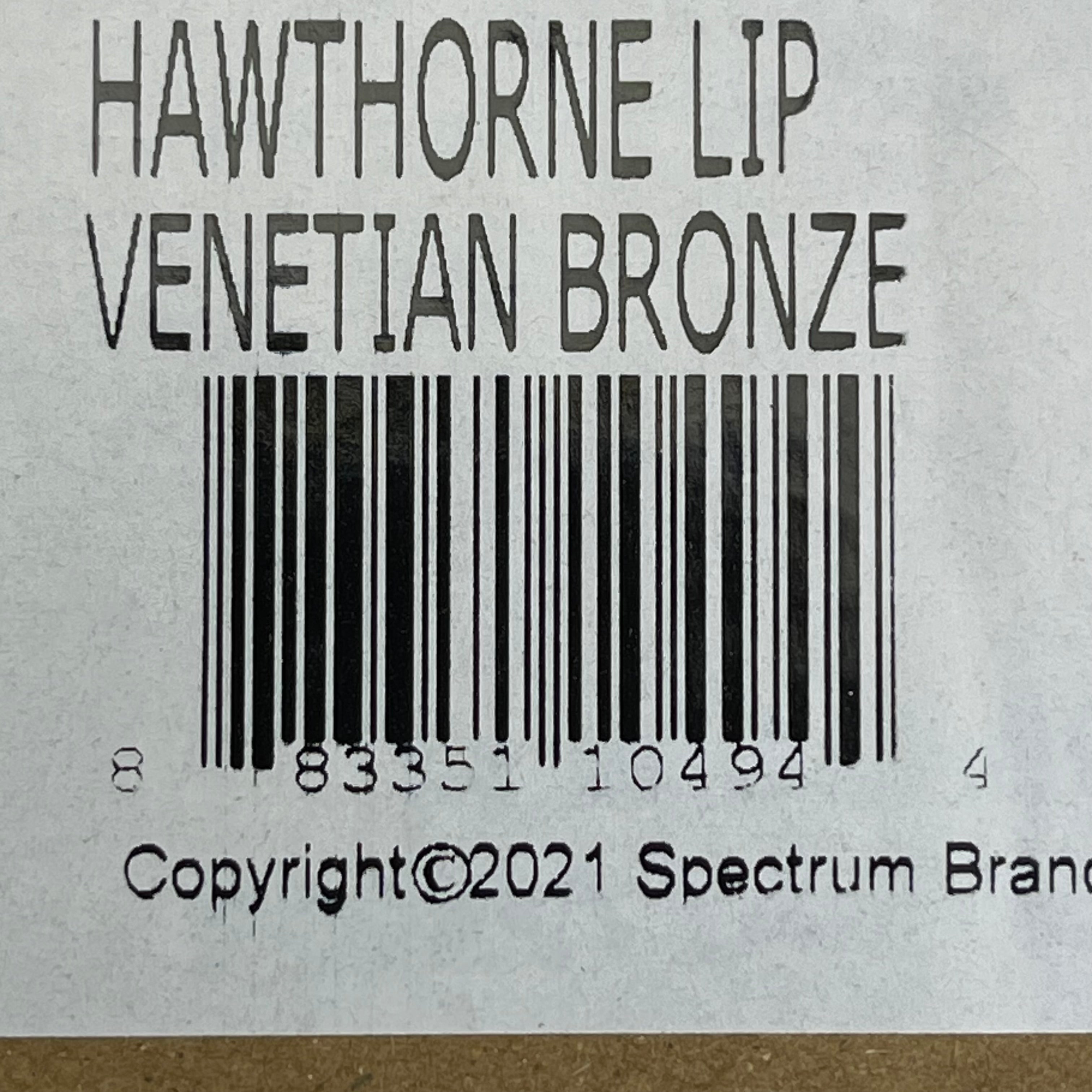 KWIKSET Hawthorne Handle Set Single Cylinder SmartKey Venetian Bronze 98001-177