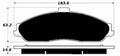 Porterfield Brake Pads for 2013 CHEVROLET CORVETTE
