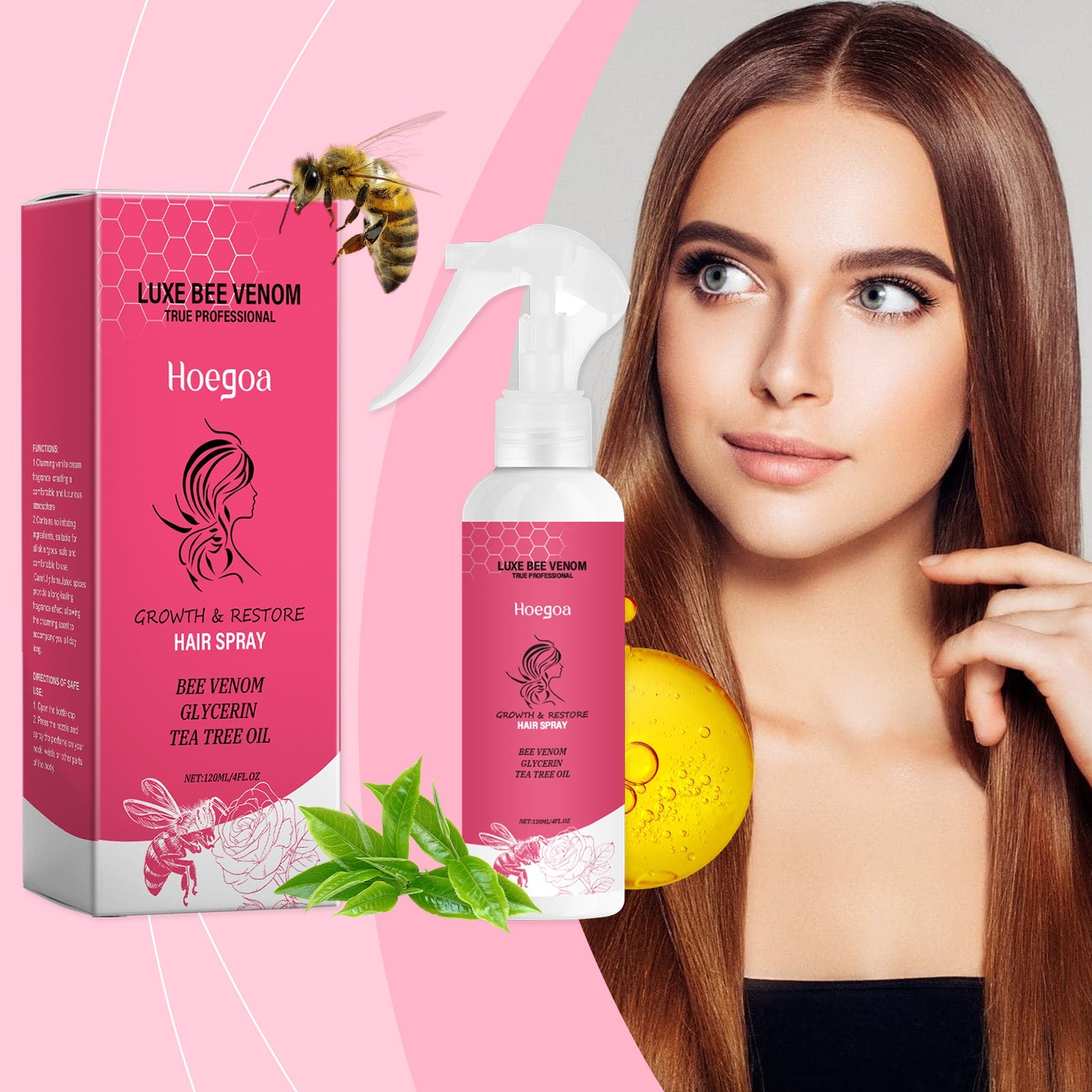 Hair Care Spray Hair Care Essence Smooth, Nourishing, Plump, Hydrating And Hydrating Hair Care Spray
