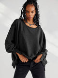 Sports base shirt knitted shirt long sleeved top