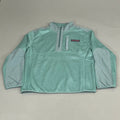 VINEYARD VINES Martha's Vineyard Men's Teal Green Half Zip Pullover Sz- XL