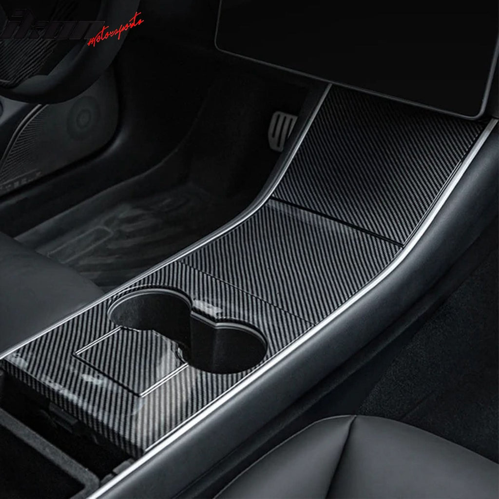 2017-2020 Tesla Model 3 Gloss Console Box Cover ABS