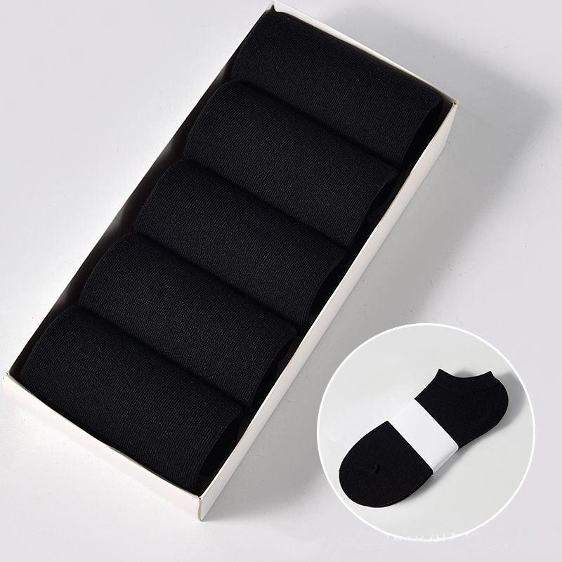 10 Pairs Breathable No Show Sports Socks Solid Color Boat Socks Comfortable Cotton Ankle Socks For Men And Women