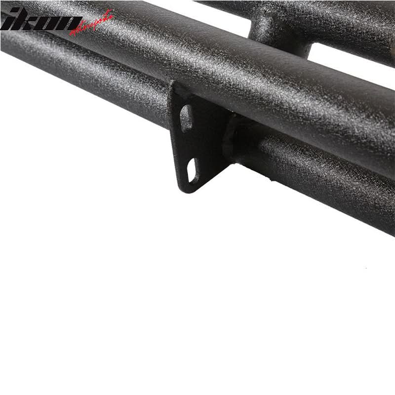 2009-2023 Dodge Ram 1500 Textured Black Running Boards Iron Steel