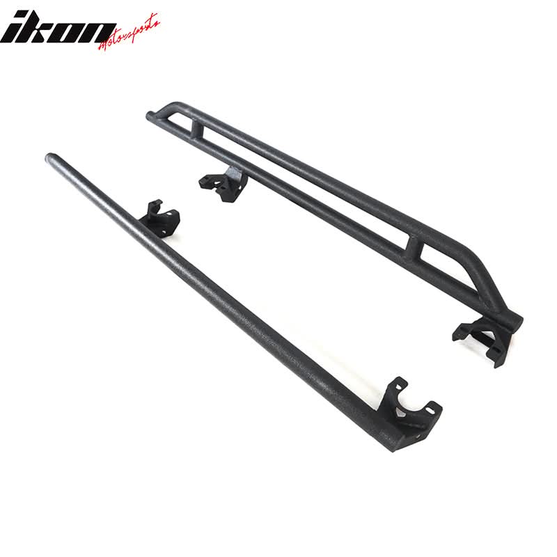 2007-2018 Jeep Wrangler Off Road Textured Black Side Step