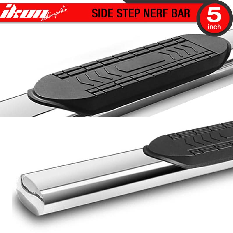 2001-2013 Chevy Silverado Sierra Regular Cab Oval Running Board Steel