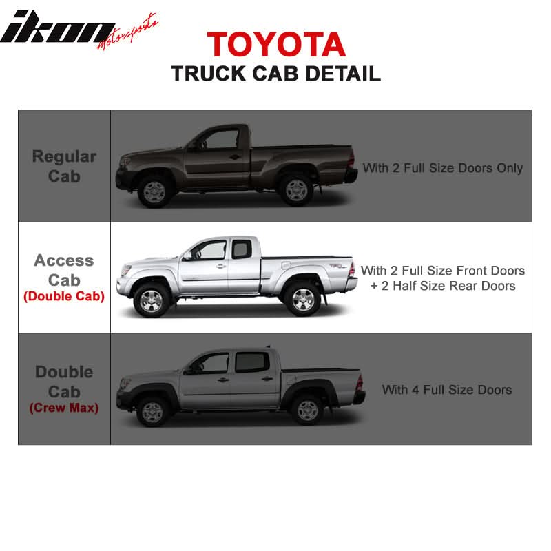 2007-2021 Toyota Tundra Double Cab 5" Oval Running Boards Stainless