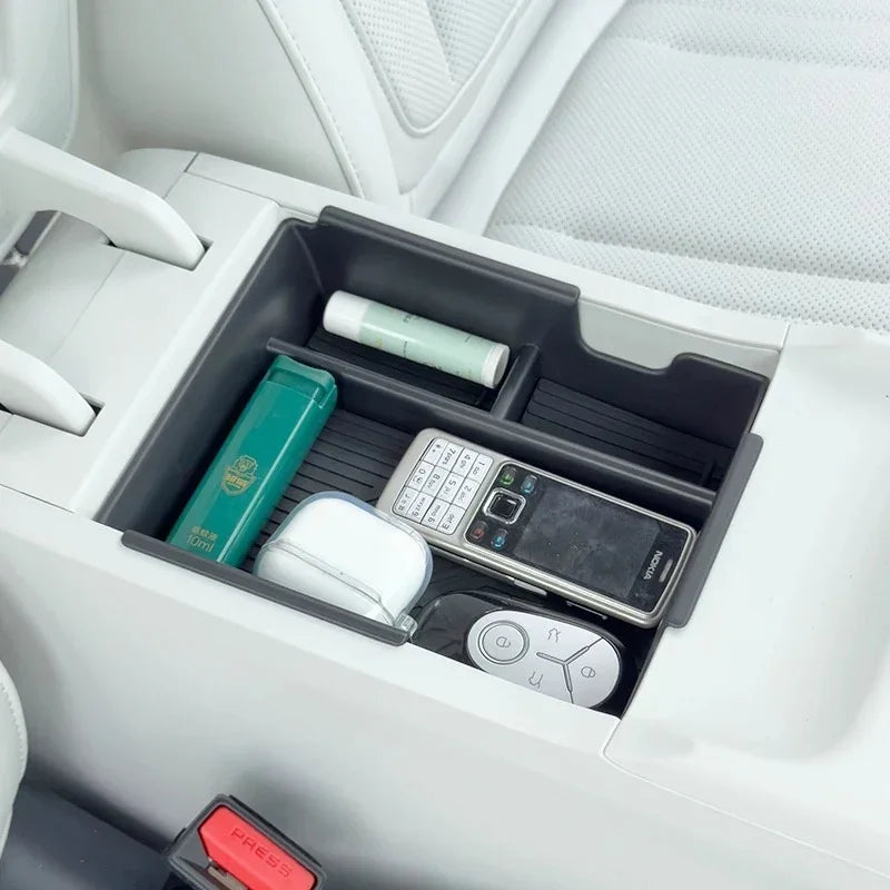 Center Console Organizer Tray and Lower Storage Box for Geely EX2/E2