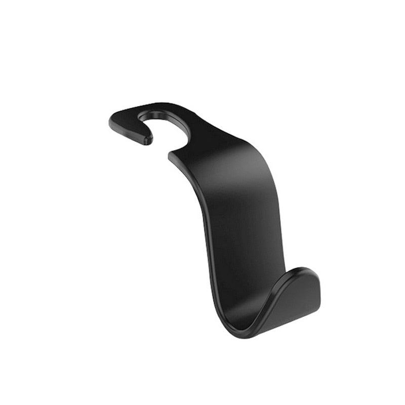 1/2/4Pcs Universal Car Seat Hook Back Hook Car Accessories Interior Portable Hanger Holder Storage for Car Bag Purse Cloth Car Seat Back Hook Auto Seat Headrest Portable Organizer Holder Hook For Hanging Purses Bags Coats