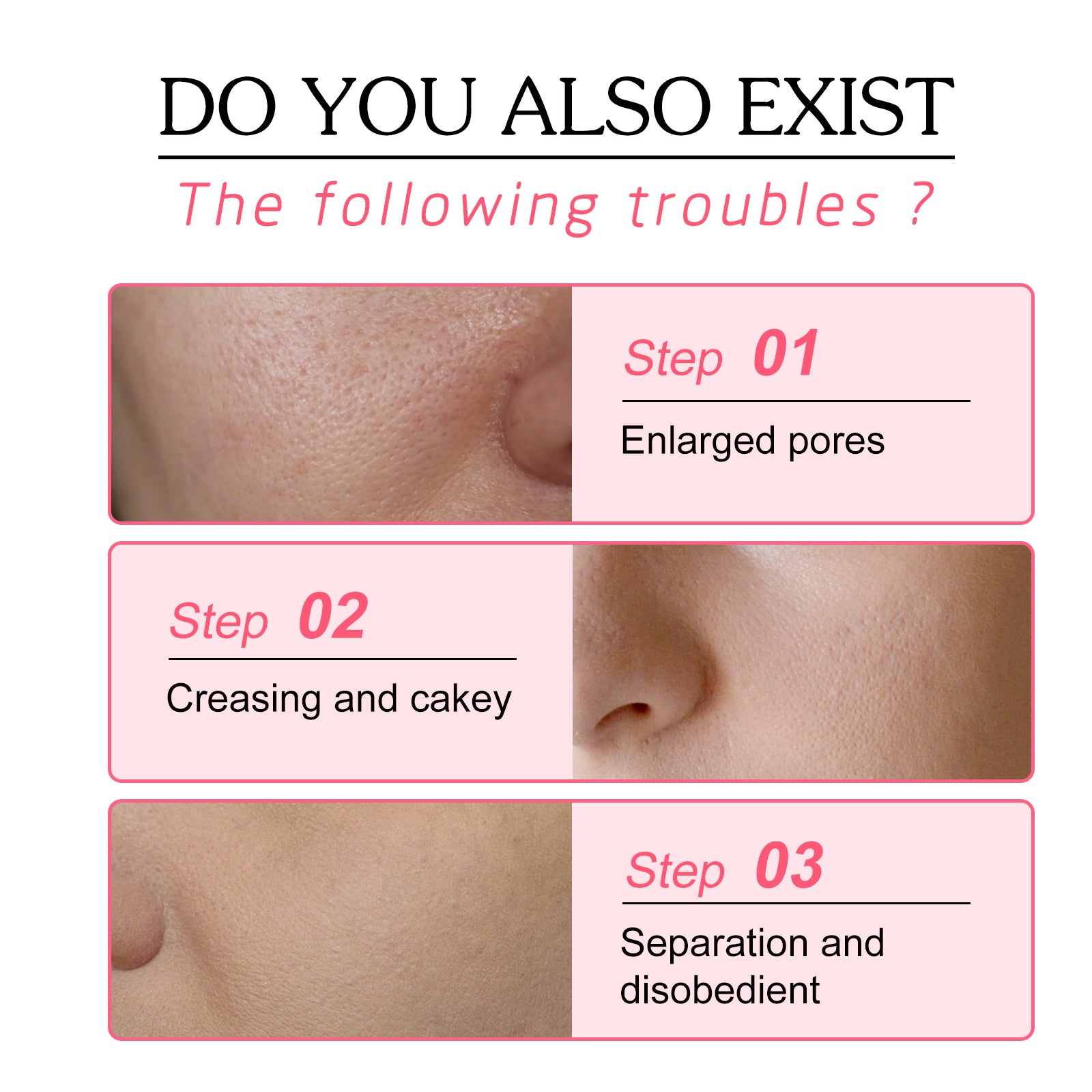 Pore Invisible Stick, Brightening Skin Tone Concealer Invisible Pore Smoothing Pre-Makeup Stick