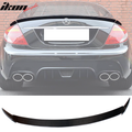 2009-2012 Mercedes CL Class W216 B Style Trunk Spoiler Carbon Fiber