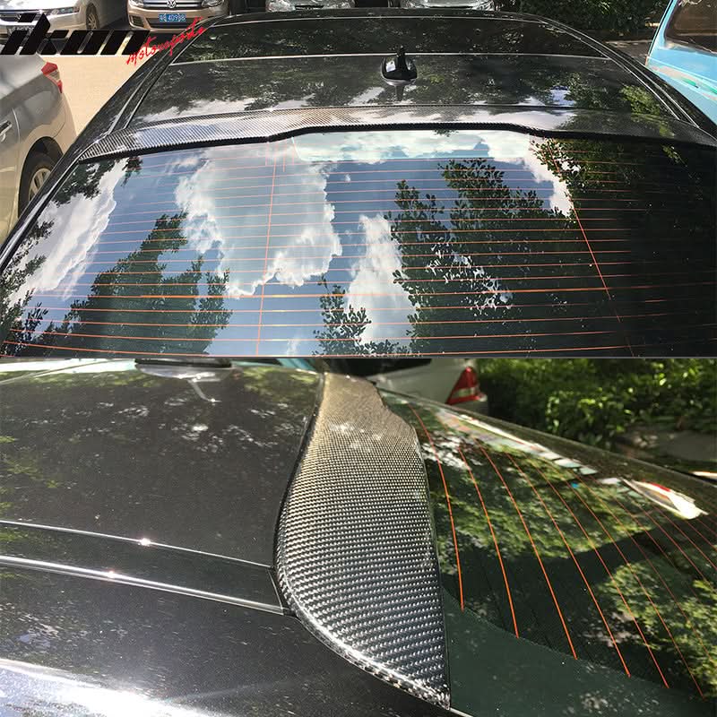 2014-2020 Benz W222 S Class JC Style Rear Roof Spoiler Carbon Fiber