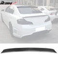 2007-2015 Infiniti G35 G25 G37 Q40 VIP Style Roof Spoiler Carbon Fiber