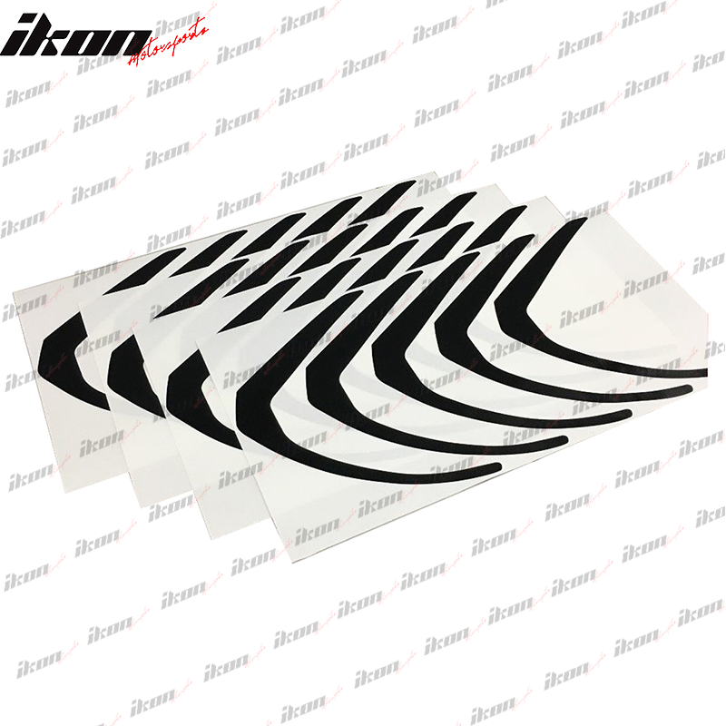 2018-2022 Honda Accord Sport Wheel Chrome Delete Vinyl Kit