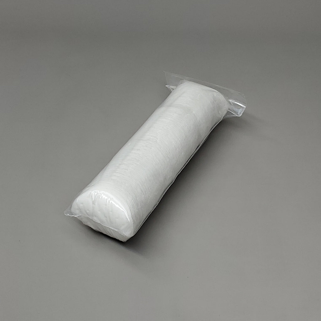 Cotton Rounds Circle Soft Pads / Beauty Wipes Pack of 10 100ct Rolls (New)