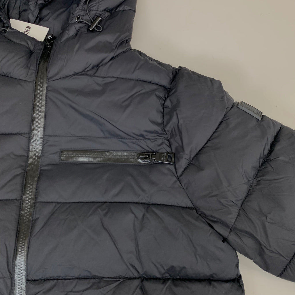 DKNY Boys' Winter Jacket Insulated Quilted Puffer Parka Small