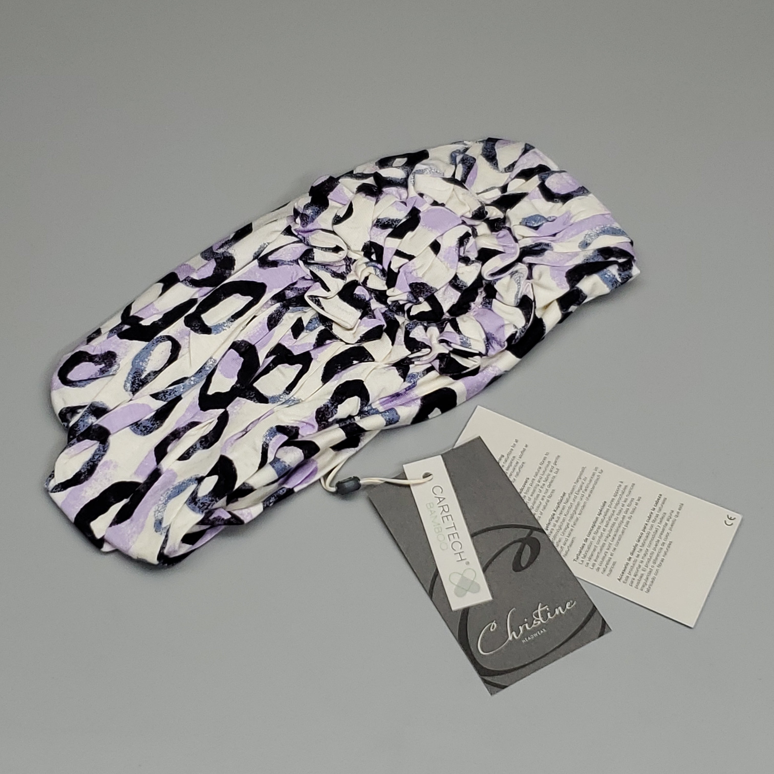 CHRISTINE HEADWEAR Lotus Turban Printed Leo 1008-0593 (New)