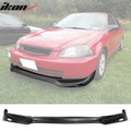 1996-1998 Honda Civic Jun Style Unpainted Front Bumper Lip Spoiler PU