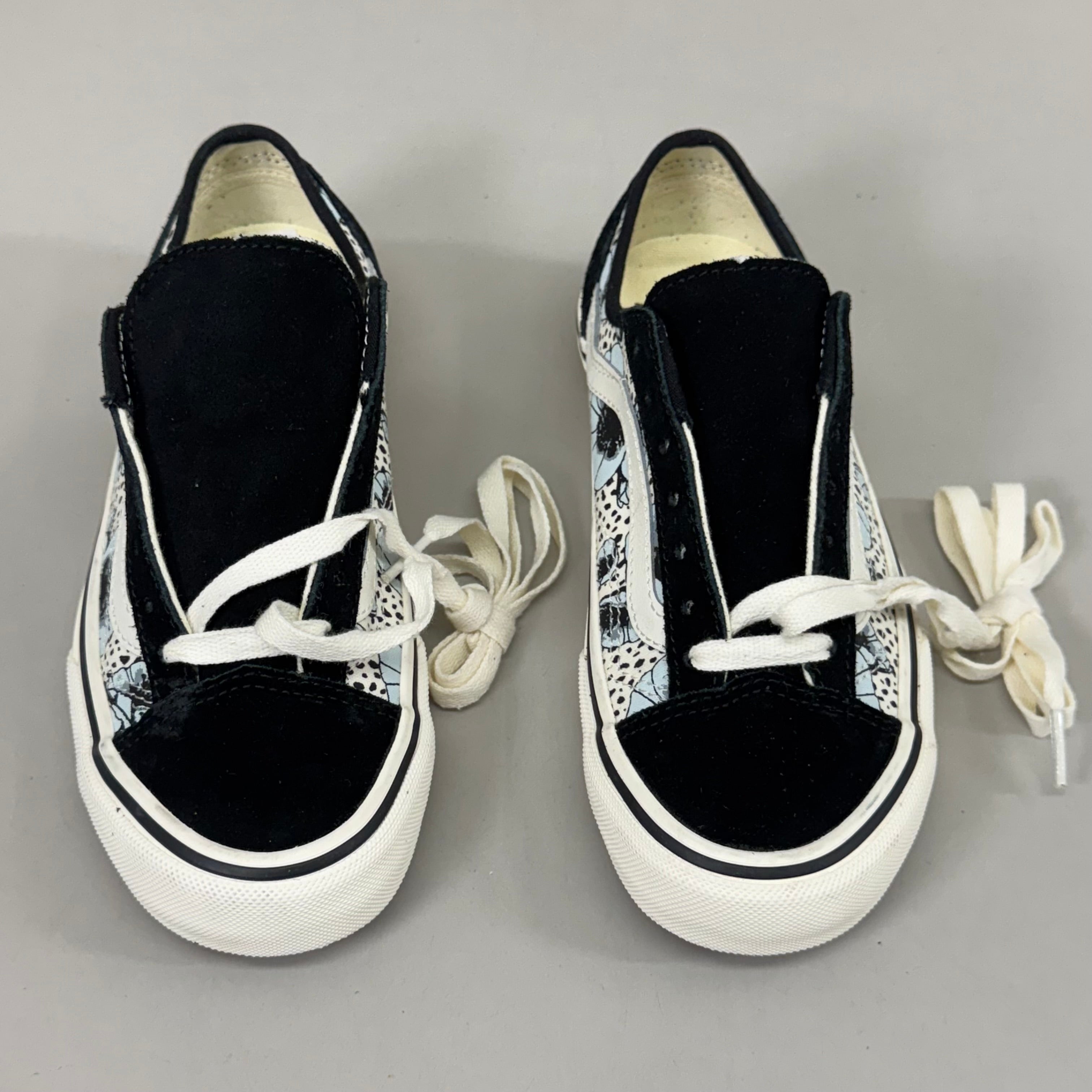 VANS Style 36 Decon VR3 Shoes Women's 5.0 Mens 3.5 Animal Floral Blue Polka Dots
