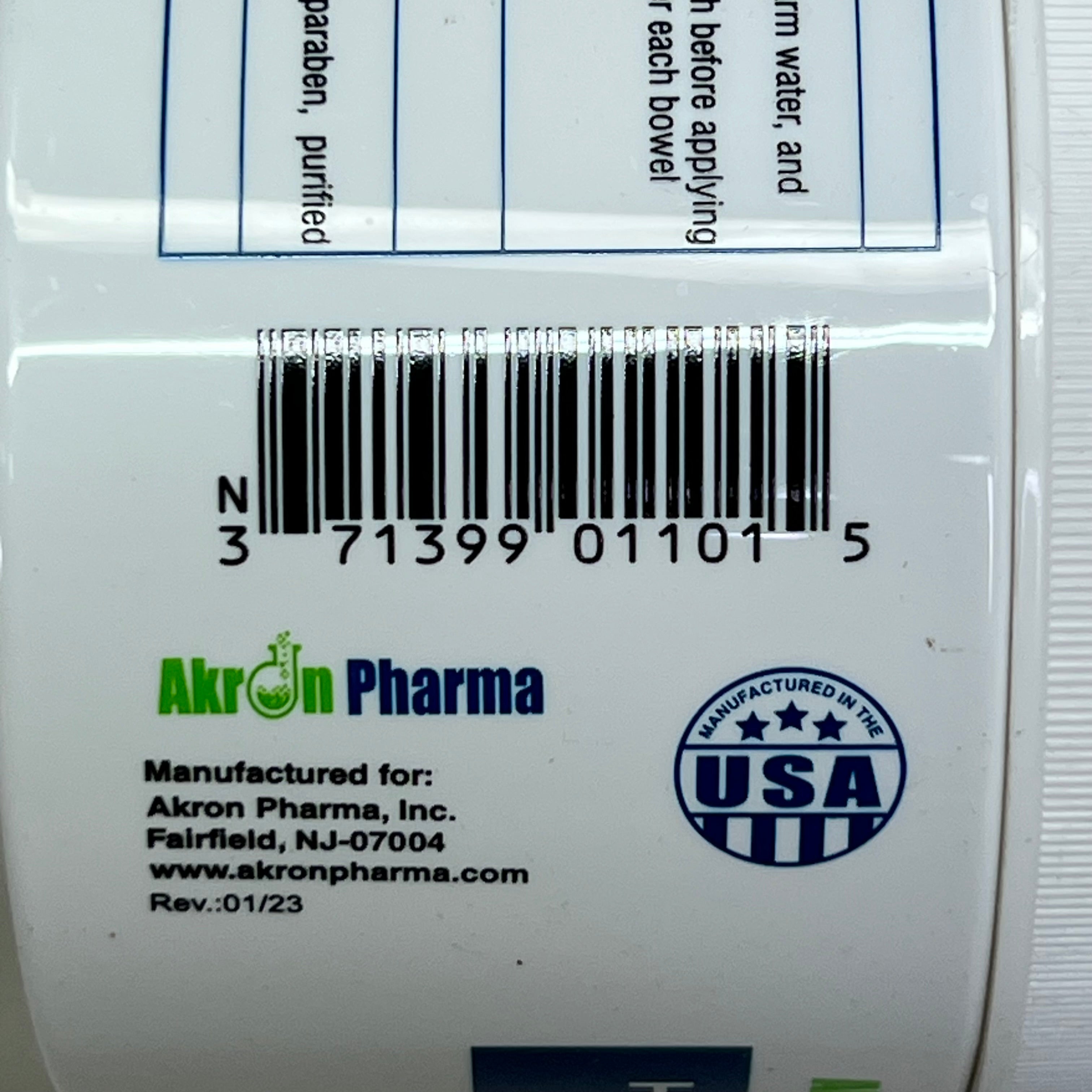 AKRON PHARMA (4 PACK of 100 PADS) Hemorrhoidal Hygiene Pads BB 02/26