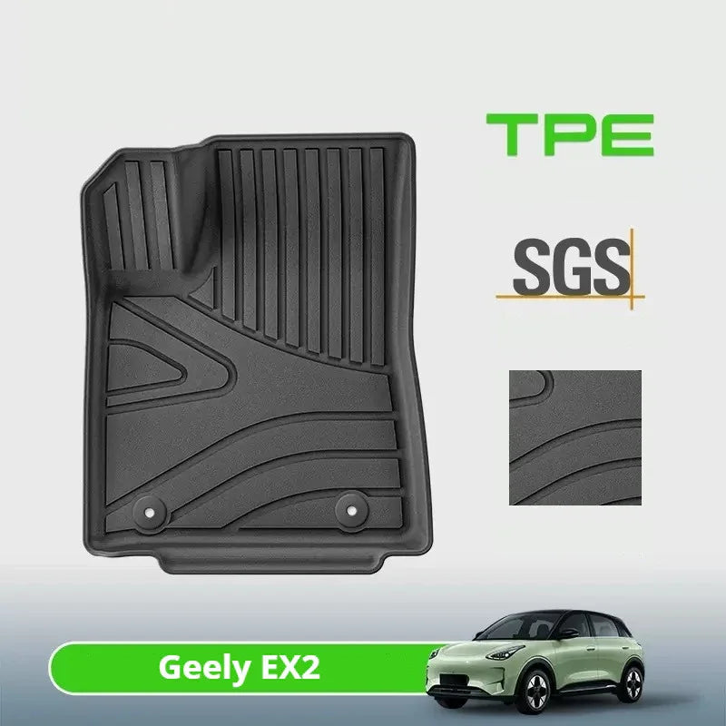 All Weather Floor Mats and Trunk Mat for Geely EX2/E2