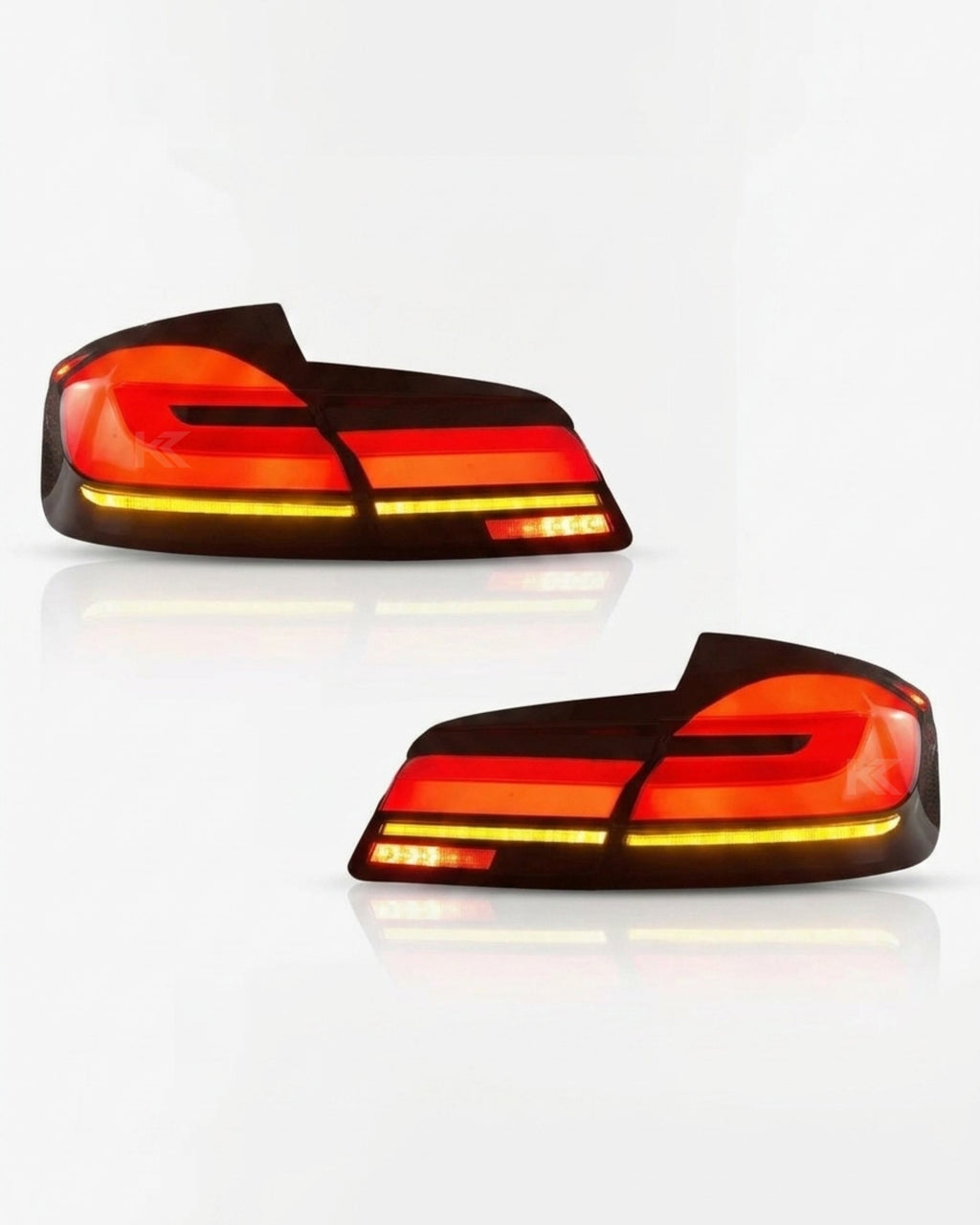BMW 5-Series F10 F18 Clear (G30 Style) Tail Lights 2011-2017