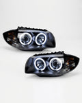 BMW 1 Series 120i 118i E87 Angel Eyes LED Headlights (2005-2011)