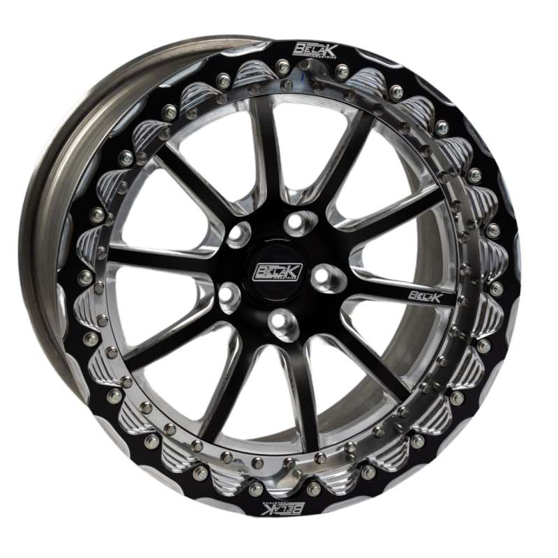 Belak Wheels Belak 18x12 / 8.75in BS / 5x114.3 BP / High Pad / Series 4 Wheel - Single Beadlock 18125114S48BS-SBL