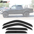 2001-2004 Toyota Tacoma Slim Style Smoke Visor Window Guard Acrylic