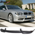 2002-2005 BMW E65 E66 7-Series A Style Unpainted Front Lip SplitterPU
