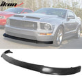 2005-2009 Ford Mustang V8 CV Front Lip Type 2 Style Black Car Lip PU