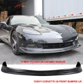 2005-2013 Chevy Corvette C6 Base C6 ZR1 Style Front Bumper Lip PU