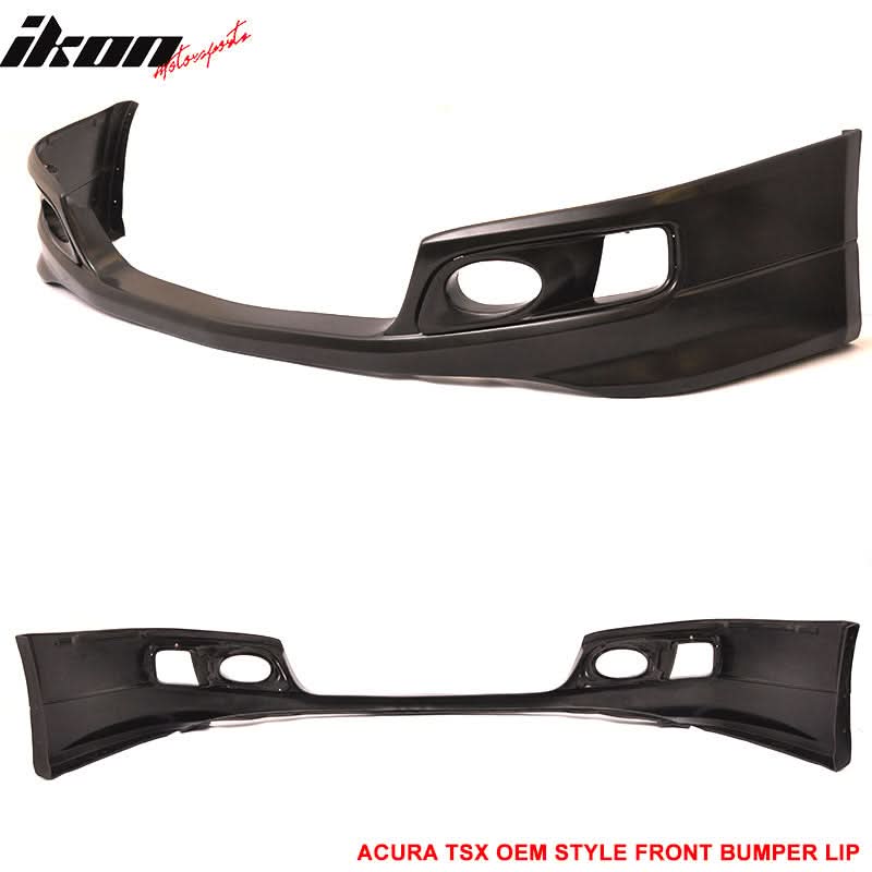 2006-2008 Acura TSX OEM Style Unpainted Front Bumper Lip PU