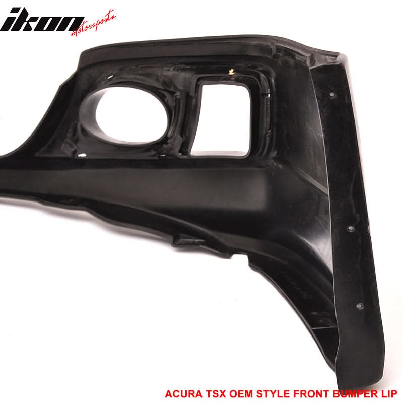 2006-2008 Acura TSX OEM Style Unpainted Front Bumper Lip PU