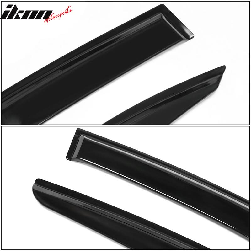 2006-2013 Lexus IS250 IS350 08-14 IS F 4Pc Set Window Visors Acrylic