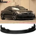 2008-2014 infiniti G37 Coupe TS Paint Black Obsidian #KH3 Front Lip PU