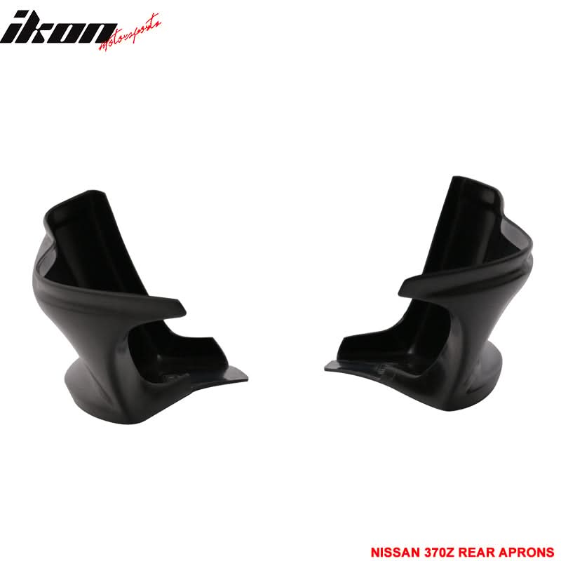 2009-2020 Nissan 370Z SS Style Unpainted Rear Bumper Lip Aprons PU
