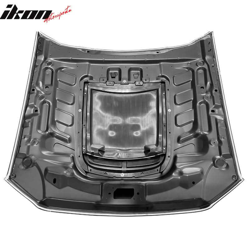2010-2014 Ford Mustang GT500 Style Unpainted Front Hood Panel Aluminum