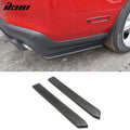 2010-2014 Mustang 2PCS Rear Bumper Side Canards Splitters PU