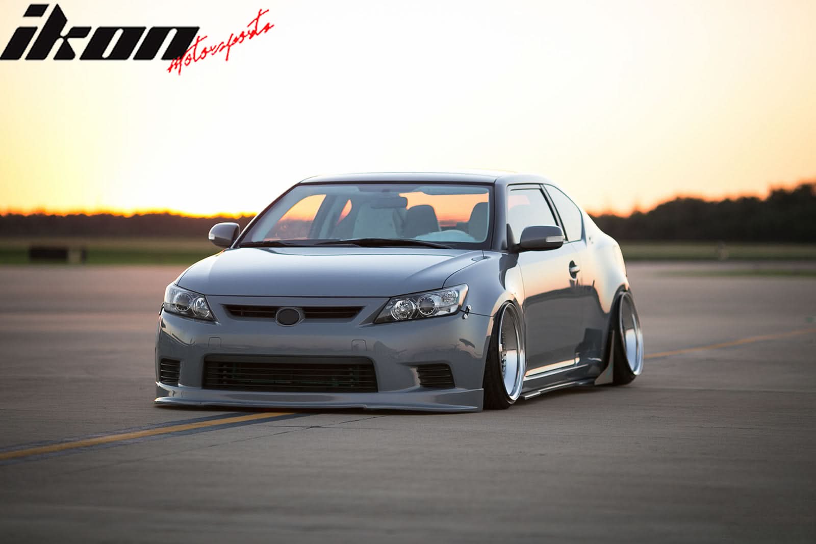 2011-2013 Scion TC RS Style PU Front Bumper Lip Chin Spoiler Splitter
