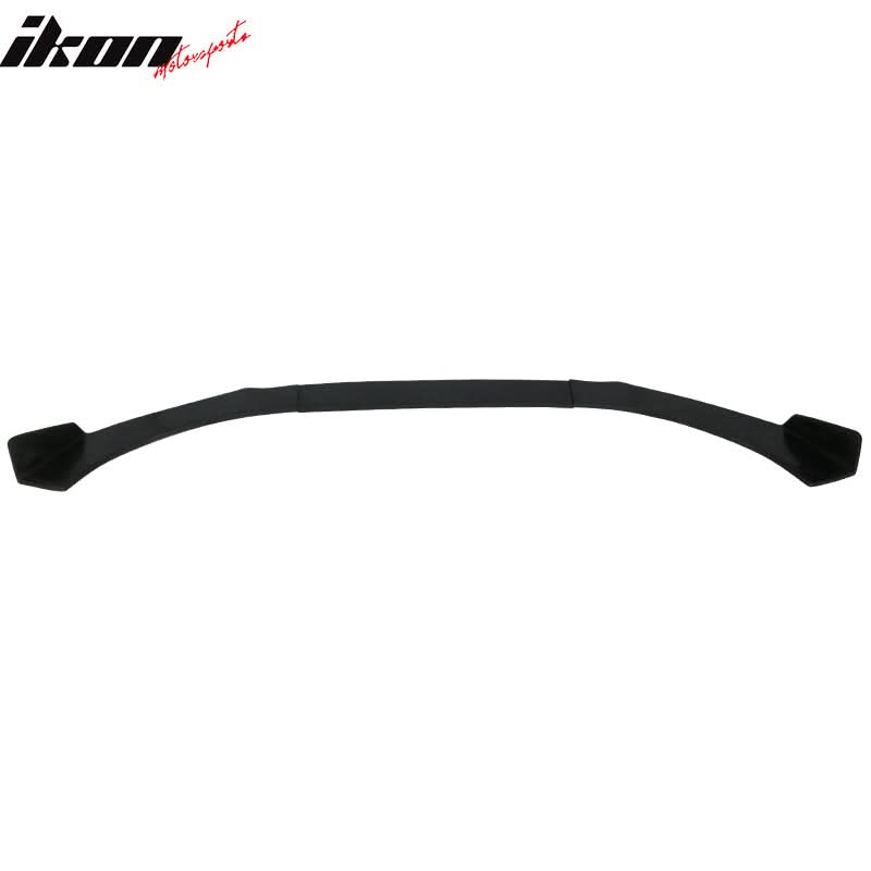 2013-2016 Hyundai Genesis Coupe IKON Style Blcak Front Bumper Lip PU
