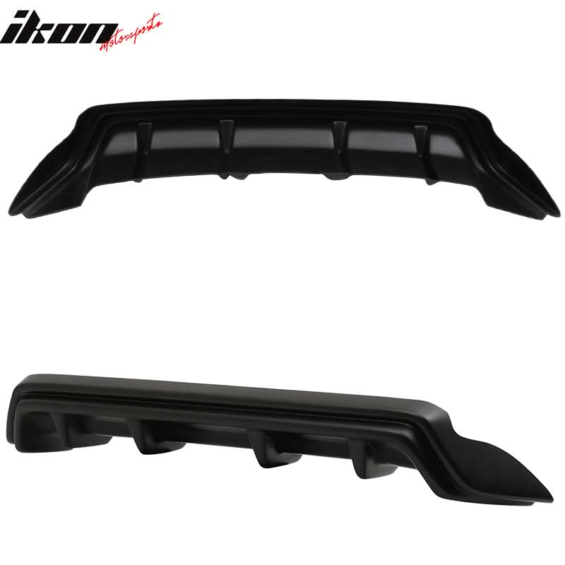 2015-2017 Lexus RC300 350 F-Sport Silkblaze Type Unpainted Diffuser PP
