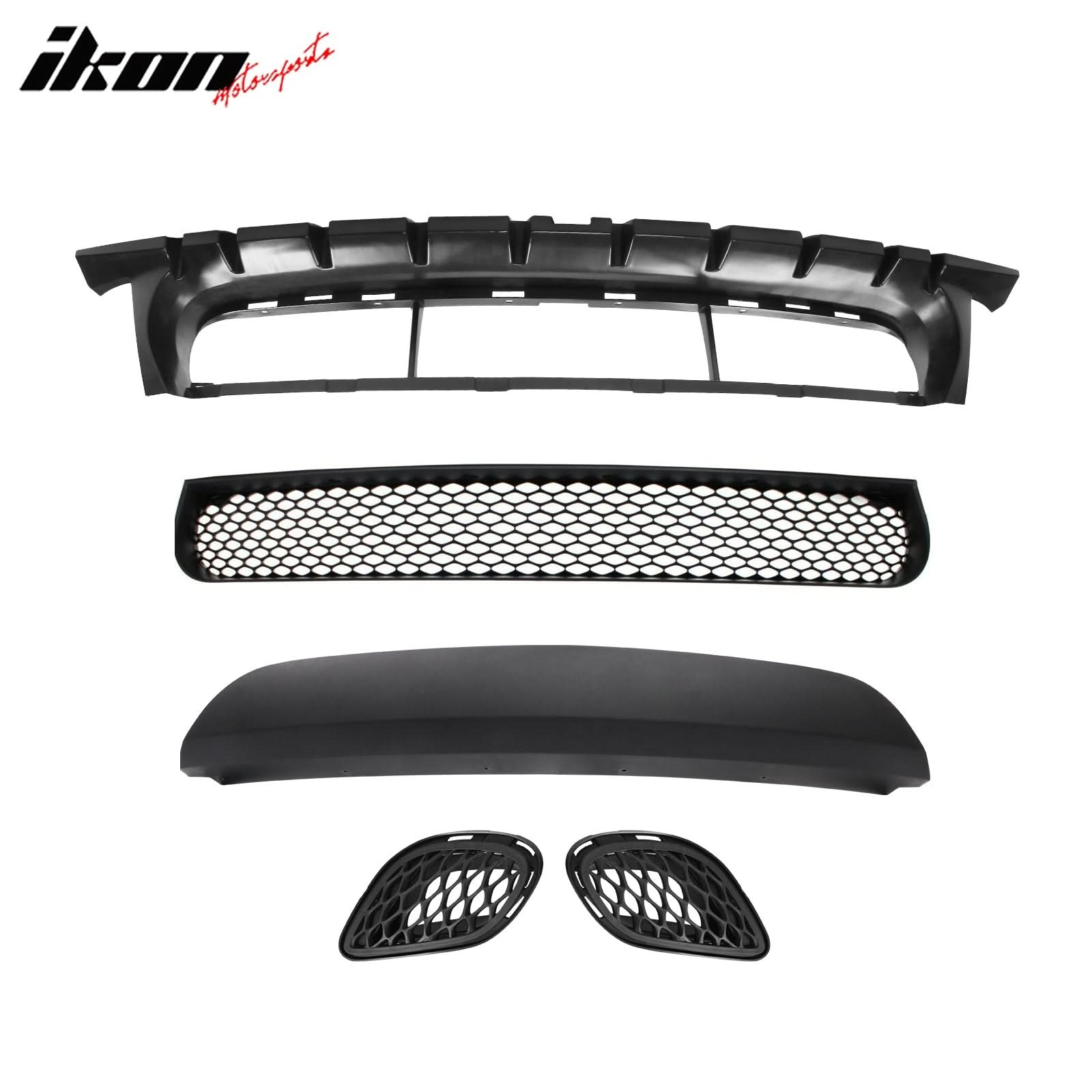 2015-2023 Dodge Charger 15 SRT Hellcat Front Bumper Conversion Kit PP