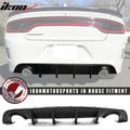 2015-2023 Dodge Charger SRT Rear Diffuser OEM Style Matte Black PP