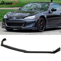 2017-2020 Subaru BRZ STI Style Black Front Lip Splitter Spoiler PU