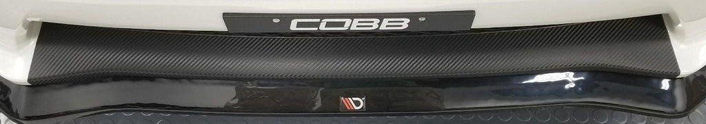 2018 Style Bumper Overlay Upper AND Lower (Carbon Vinyl, Gloss Black, or Matte Black) - 2015-2017 WRX / STI