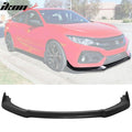 2019-2021 Honda Civic CS Style Unpainted Front Bumper Lip Spoiler PU