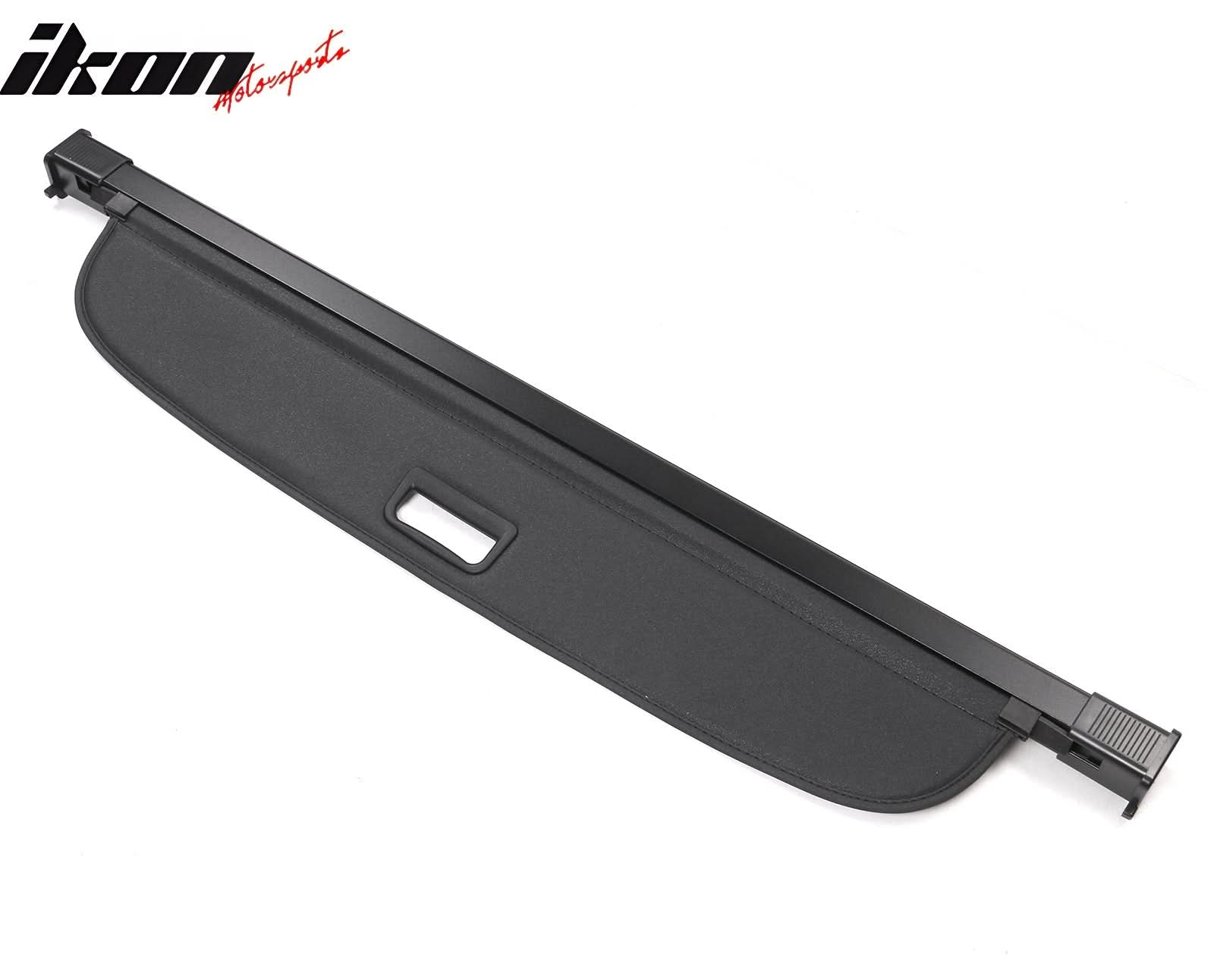 2019-2024 Volvo V60 Wagon Black Trunk Cargo Cover PVC Aluminum Rod
