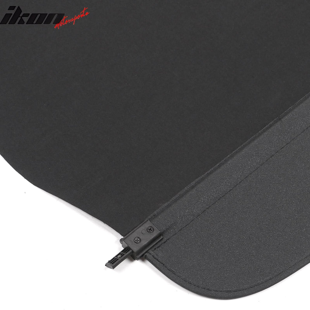 2019-2024 Volvo V60 Wagon Black Trunk Cargo Cover PVC Aluminum Rod