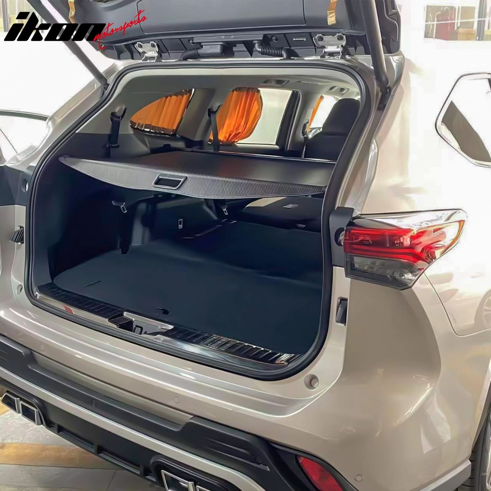 2020-2024 Toyota Highlander CF Texture Retractable Cargo Cover PVC